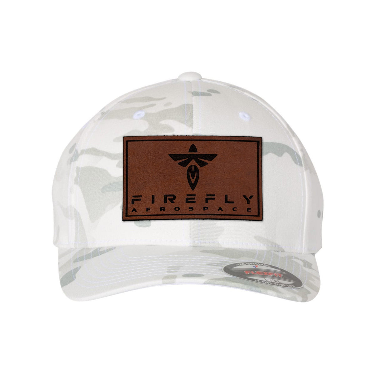 Firefly Leather Patch Flexfit Cap