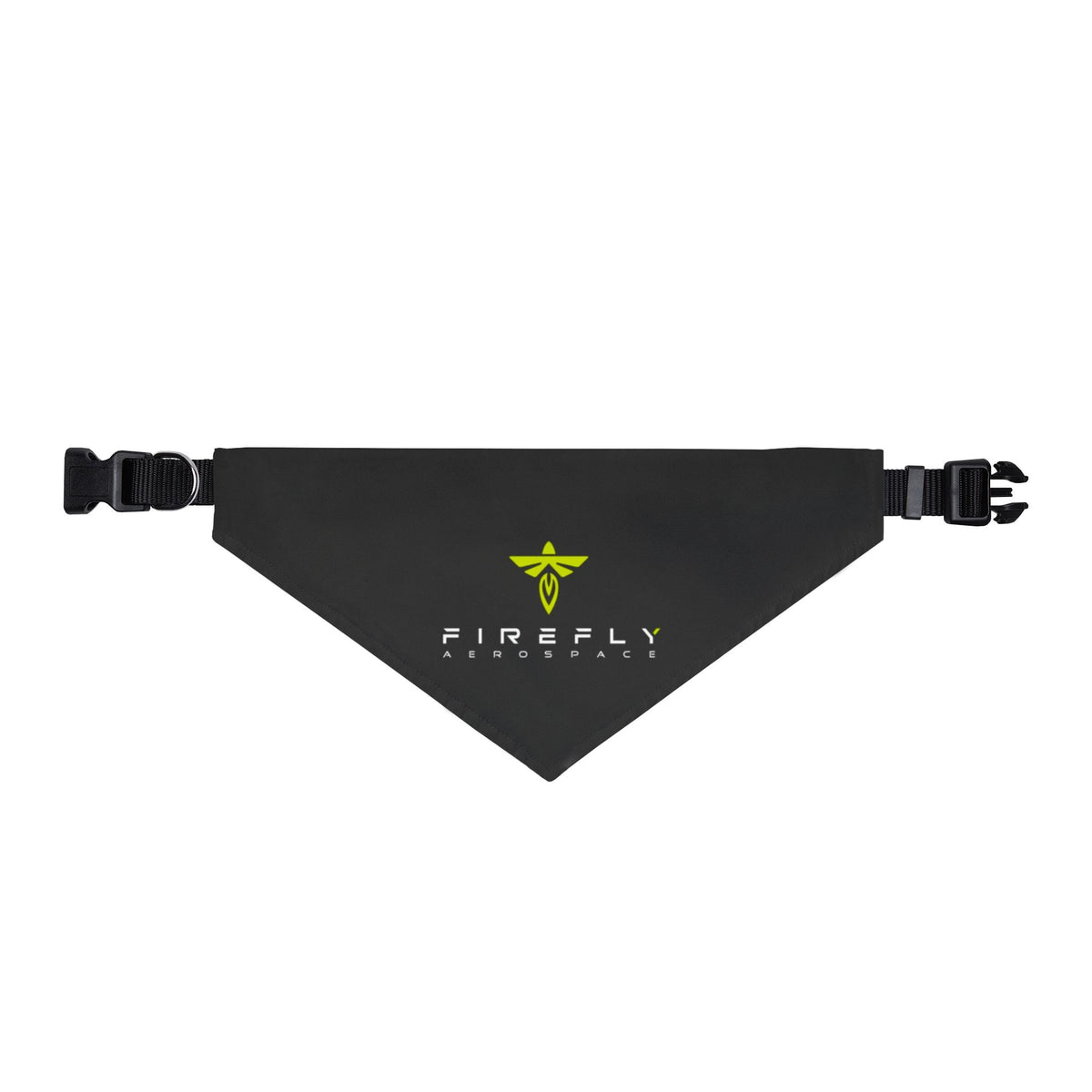 Black bandana with Firefly Aerospace logo on a white background