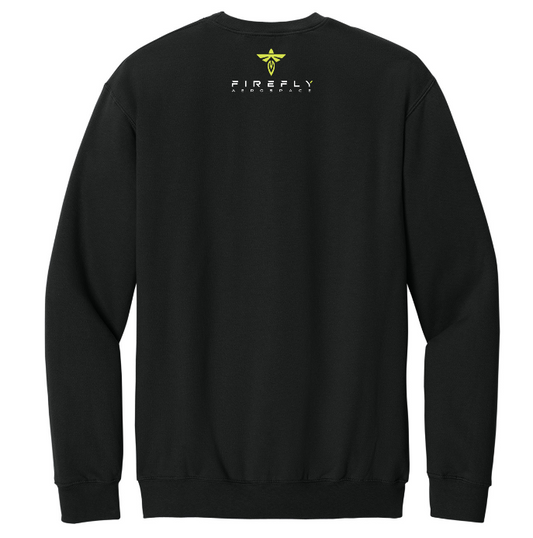 Blue Ghost Unisex Embroidered Crewneck