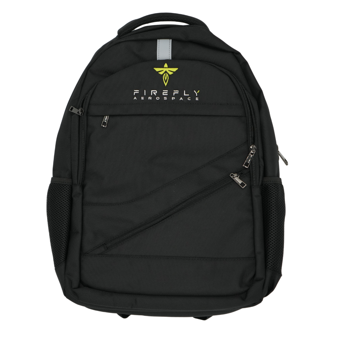 Firefly-Aerospace-Black-Backpack-Firefly-Logo-Front