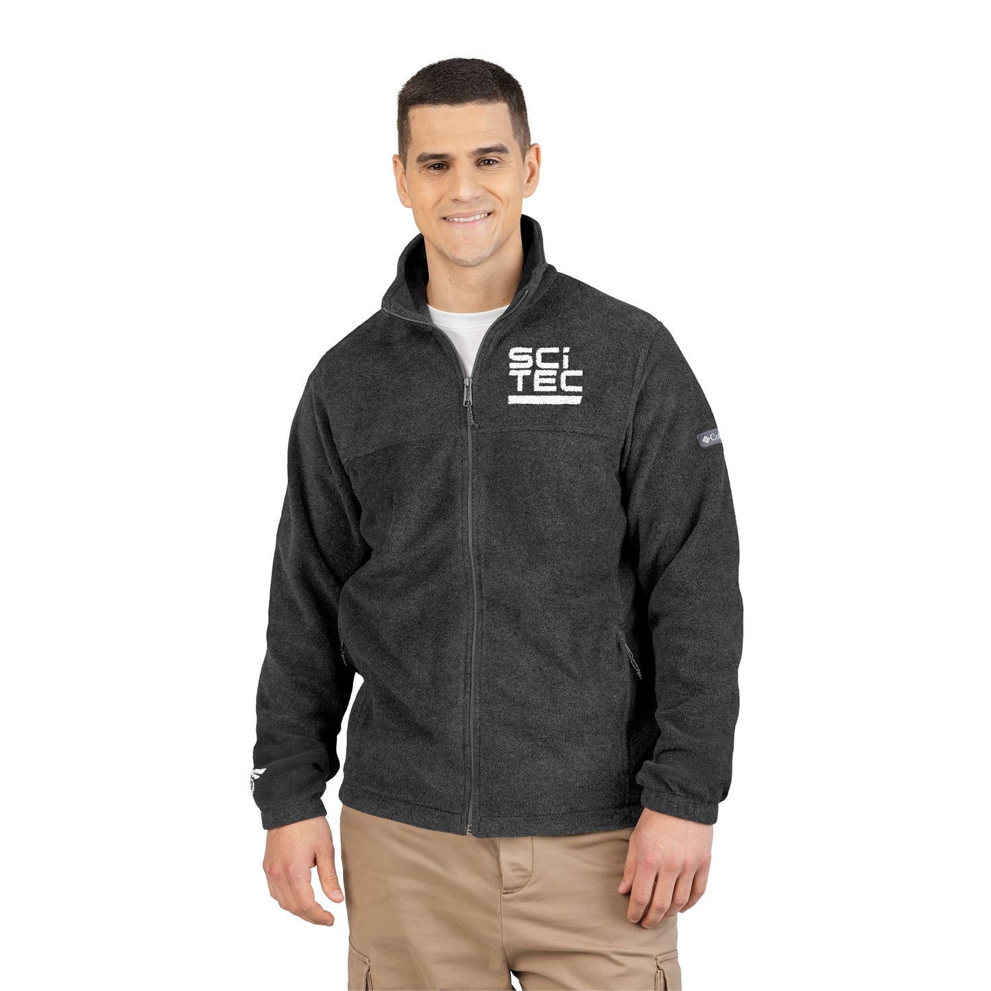 SciTec Premium Embroidered Unisex Columbia Fleece Jacket