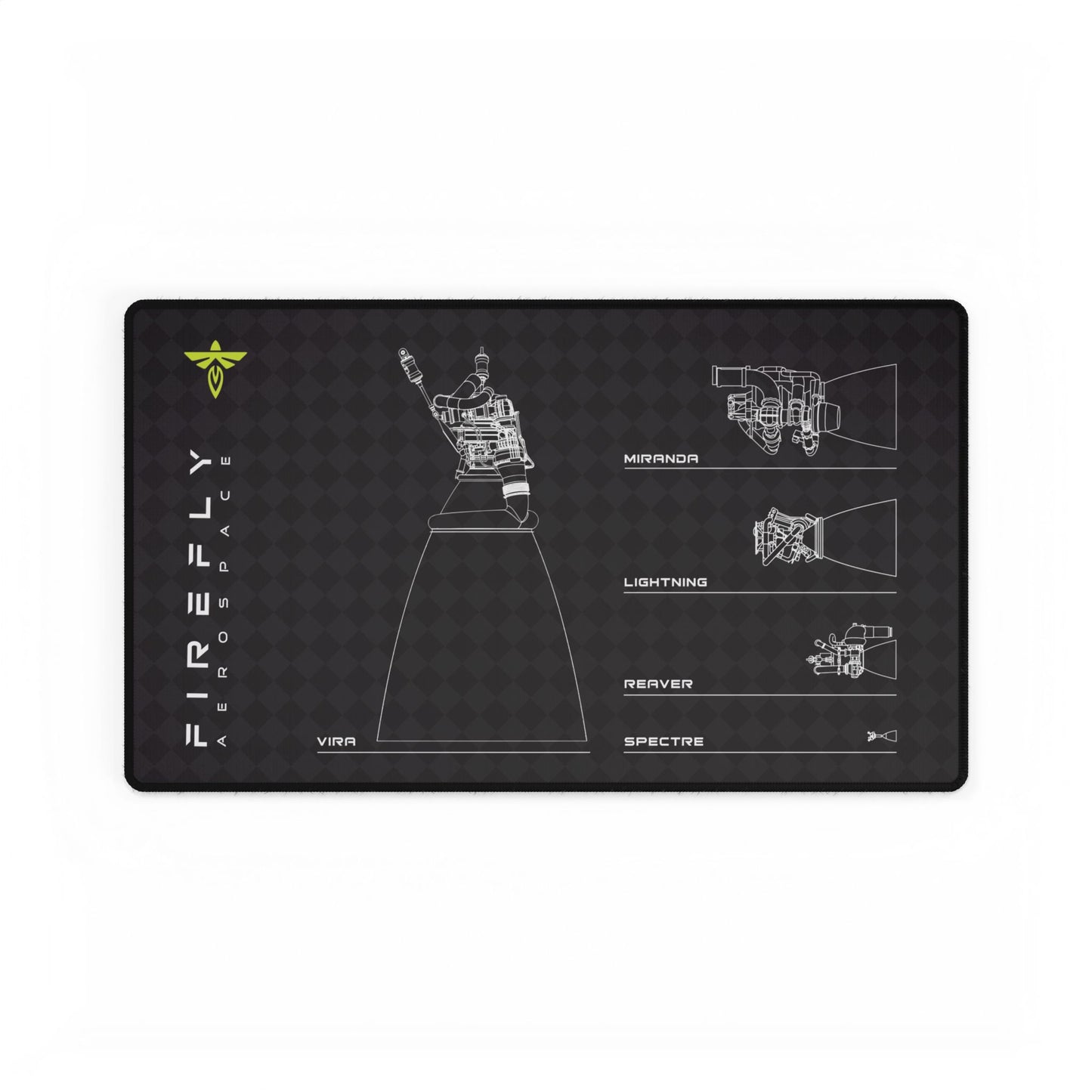 Firefly Engines Desk Mat