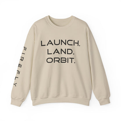Firefly Unisex Launch Land Orbit Crewneck Sweatshirt (POD)