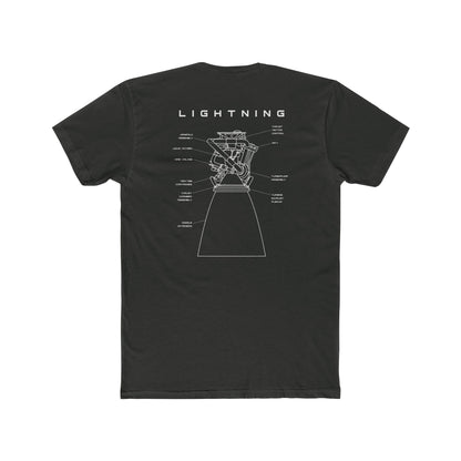 Lightning Engine Unisex Cotton Crew Tee