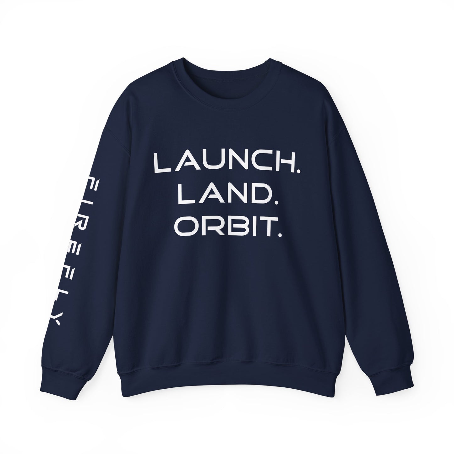 Firefly Unisex Launch Land Orbit Crewneck Sweatshirt (POD)