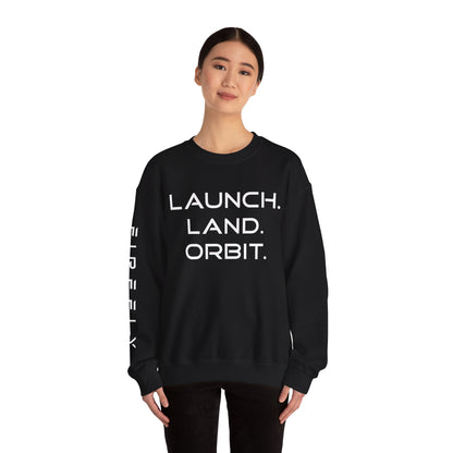 Firefly Unisex Launch Land Orbit Crewneck Sweatshirt (POD)