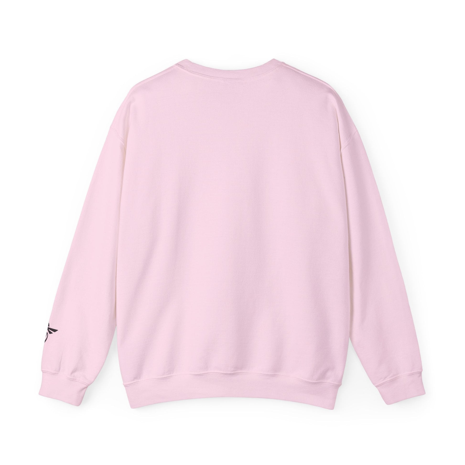 Pink sweatshirt on a white background