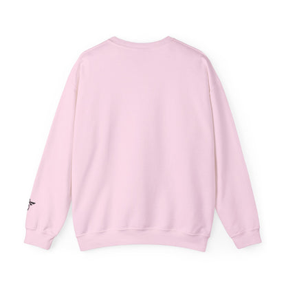 Pink sweatshirt on a white background