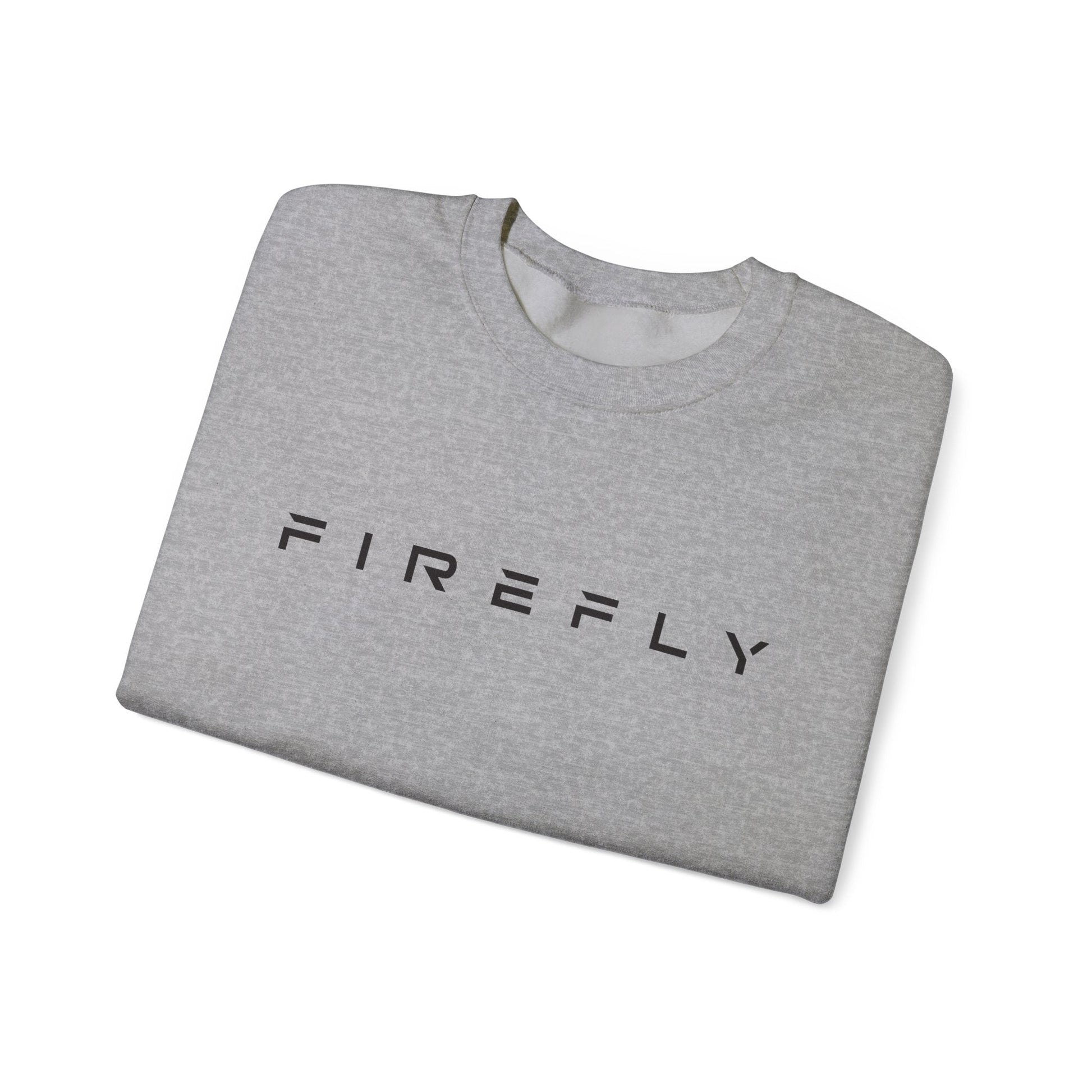 Folded gray t-shirt on a white background