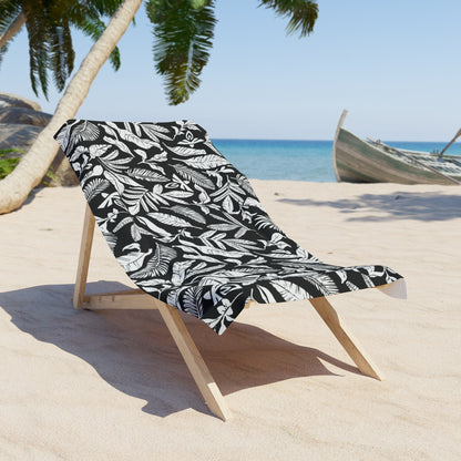 Firefly Tropics Beach Towel - White