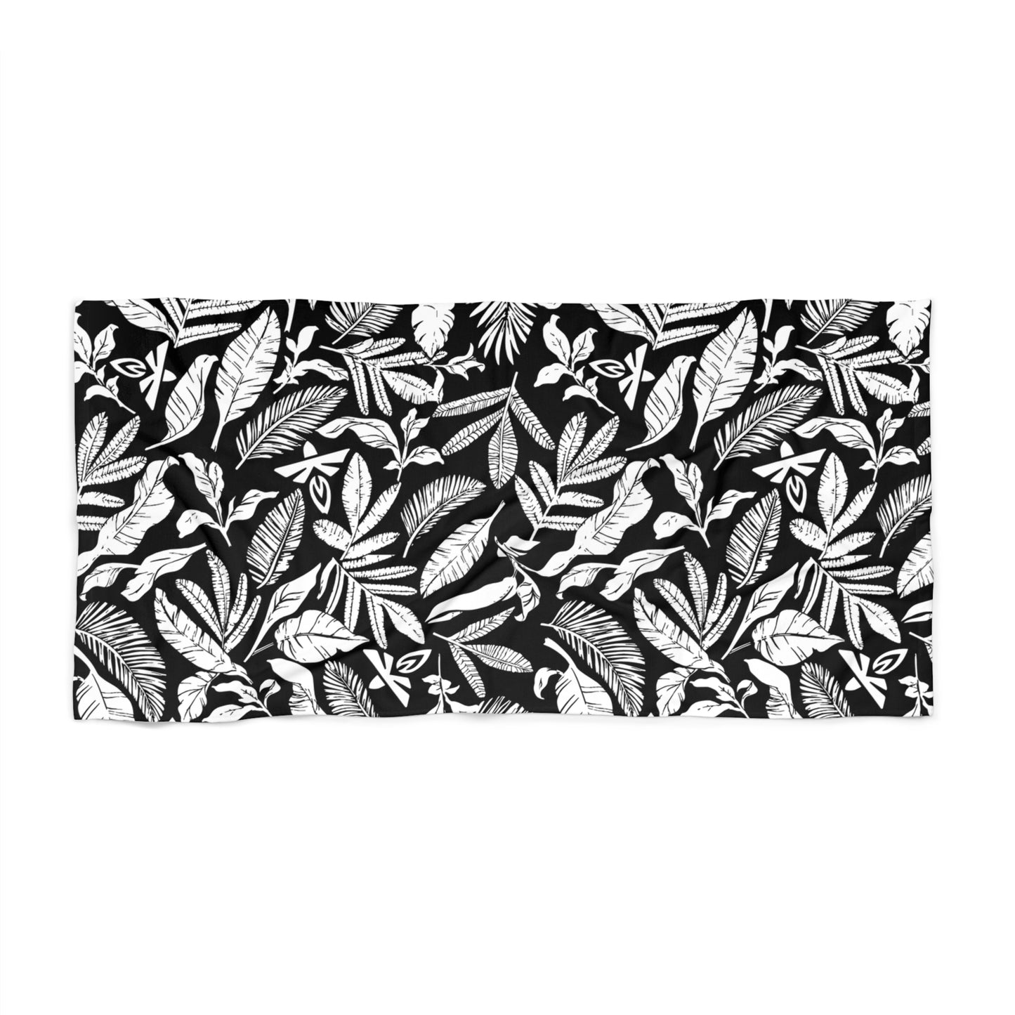 Firefly Tropics Beach Towel - White