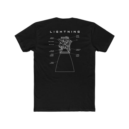 Lightning Engine Unisex Cotton Crew Tee