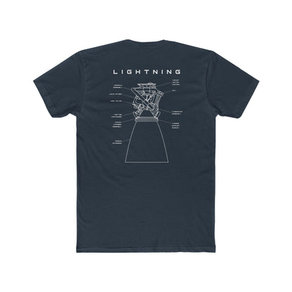 Lightning Engine Unisex Cotton Crew Tee
