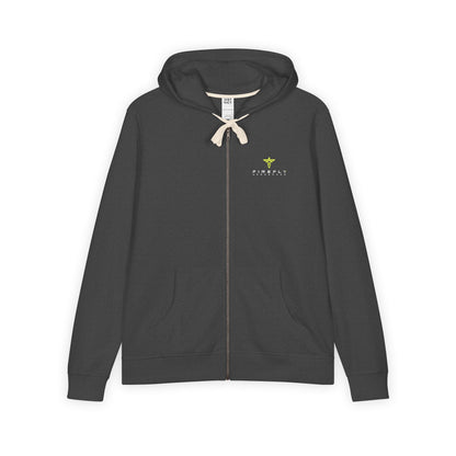 Firefly Re-Fleece™ Full-Zip Hoodie – Recycled Unisex Zip Sweatshirt