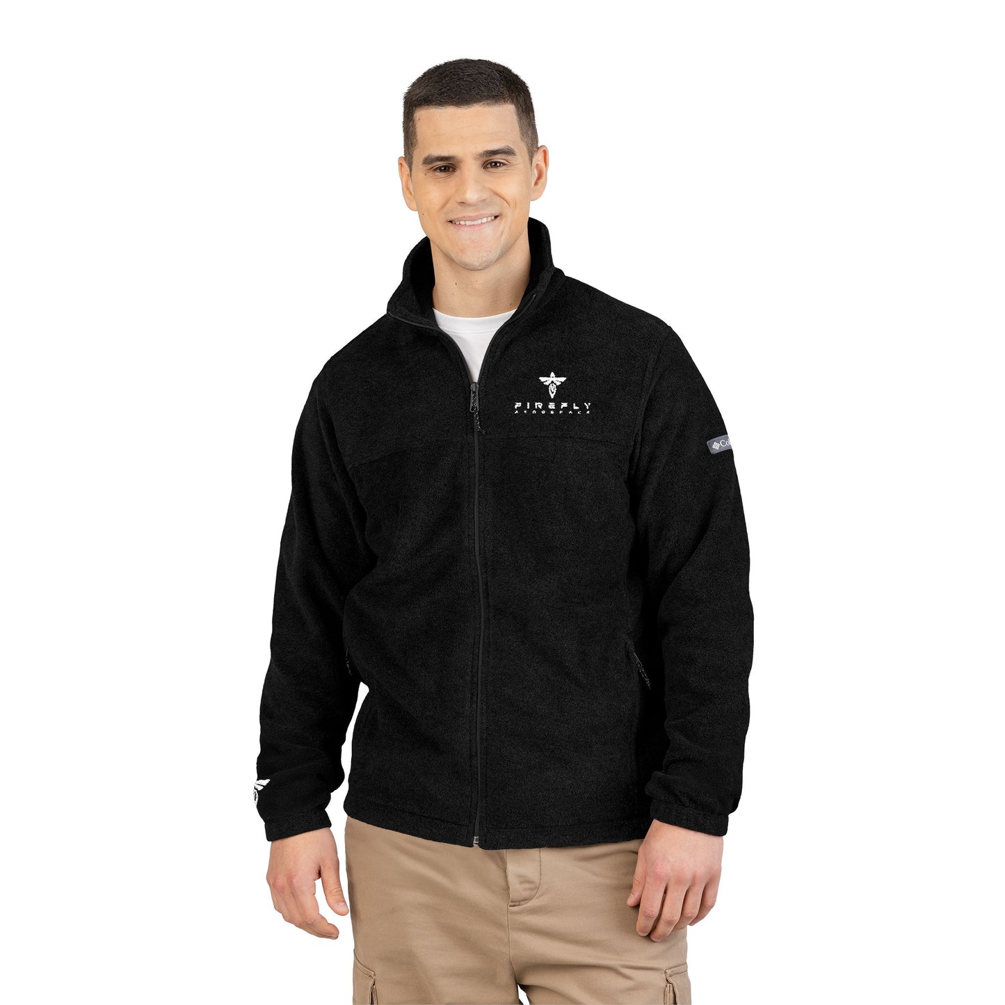 Firefly Embroidered Unisex Columbia Fleece Jacket (POD)