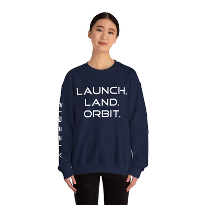 Firefly Unisex Launch Land Orbit Crewneck Sweatshirt (POD)