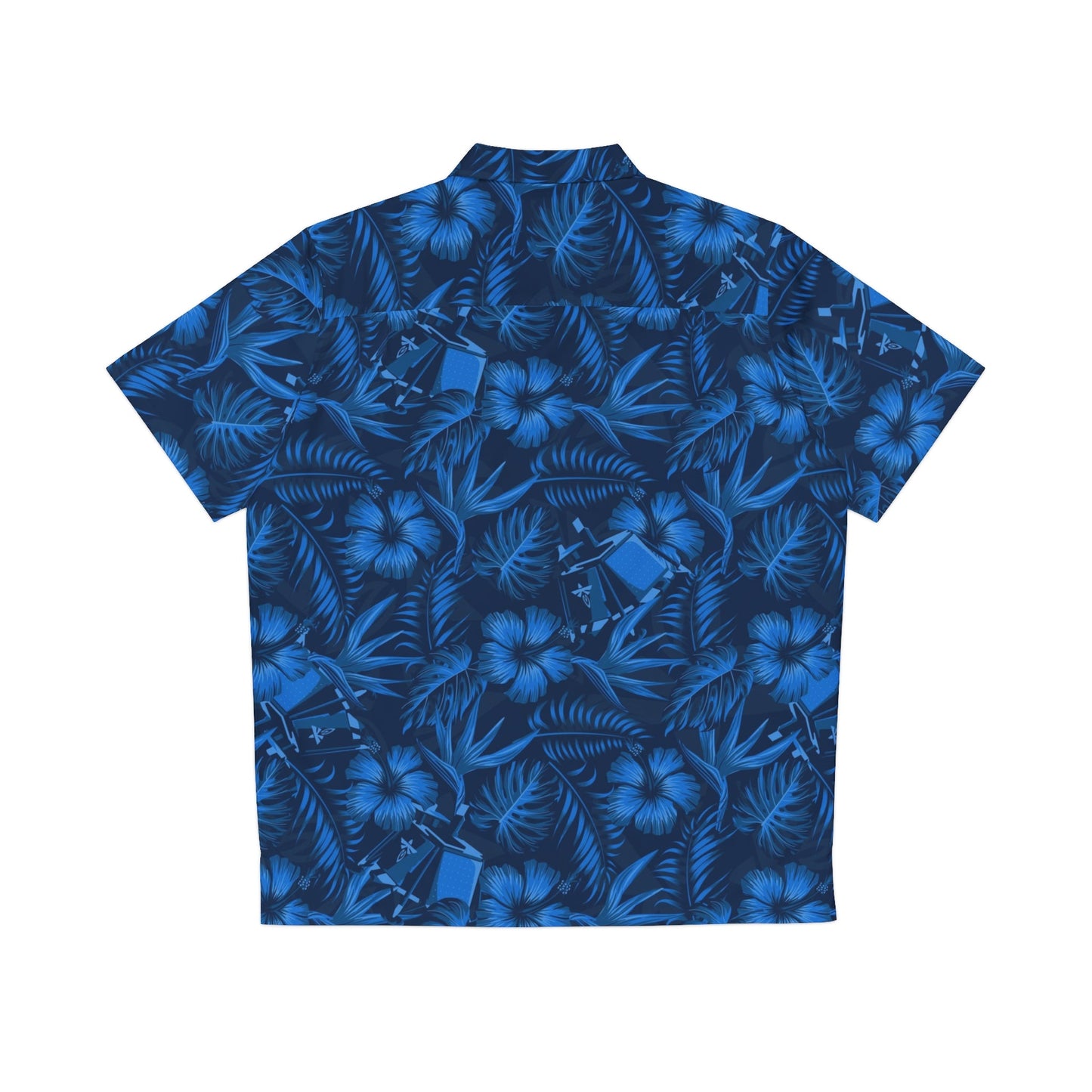 Firefly Blue Ghost Hawaiian Shirt