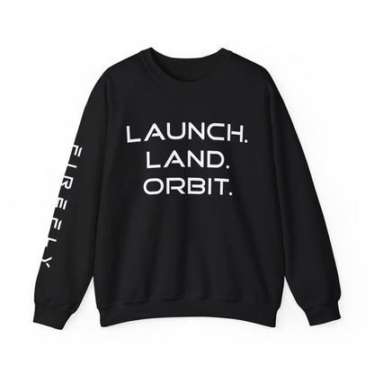 Firefly Unisex Launch Land Orbit Crewneck Sweatshirt (POD)