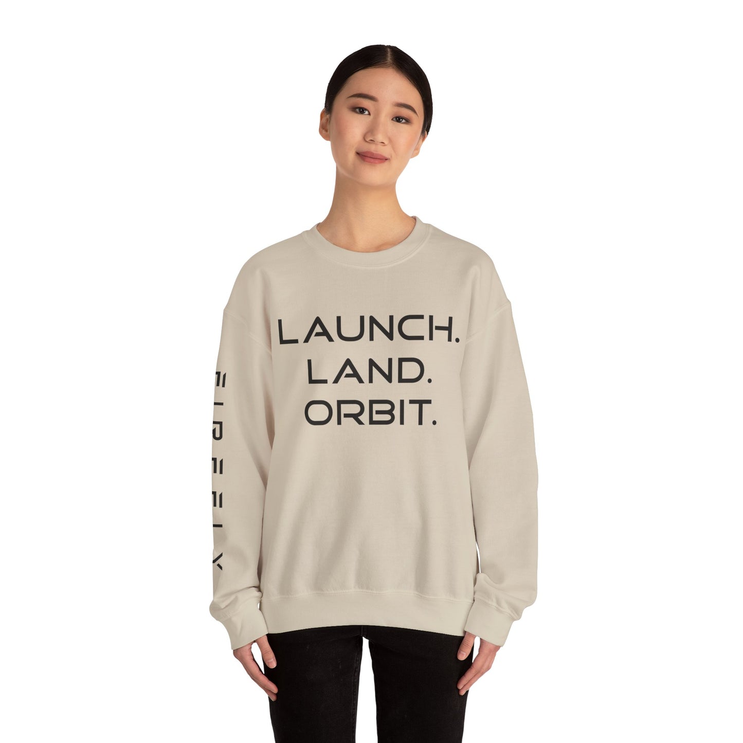 Firefly Unisex Launch Land Orbit Crewneck Sweatshirt (POD)