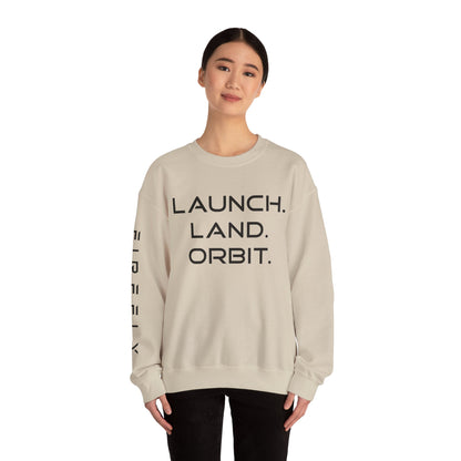 Firefly Unisex Launch Land Orbit Crewneck Sweatshirt (POD)