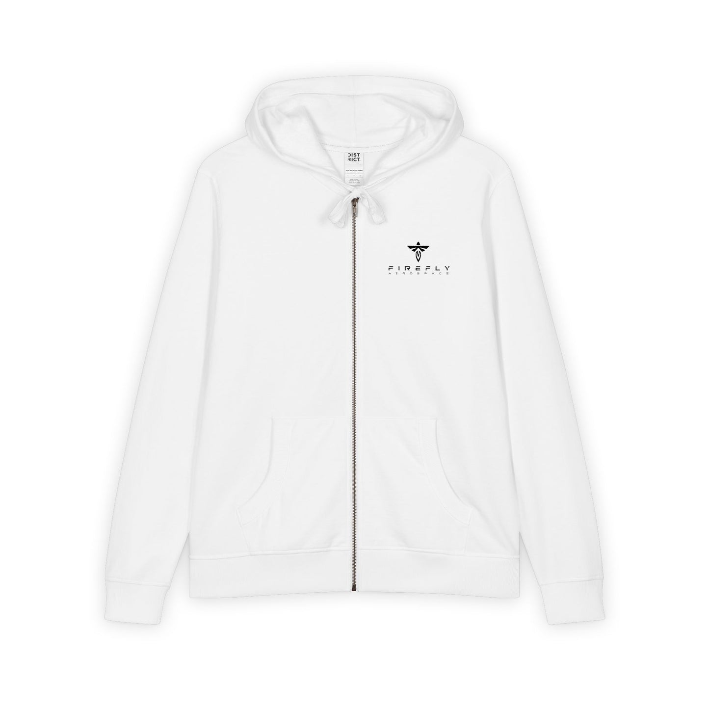 Firefly Re-Fleece™ Full-Zip Hoodie – Recycled Unisex Zip Sweatshirt