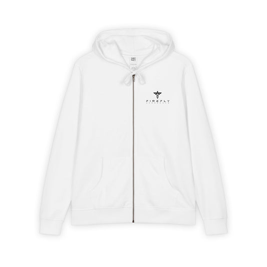 Firefly Re-Fleece™ Full-Zip Hoodie – Recycled Unisex Zip Sweatshirt