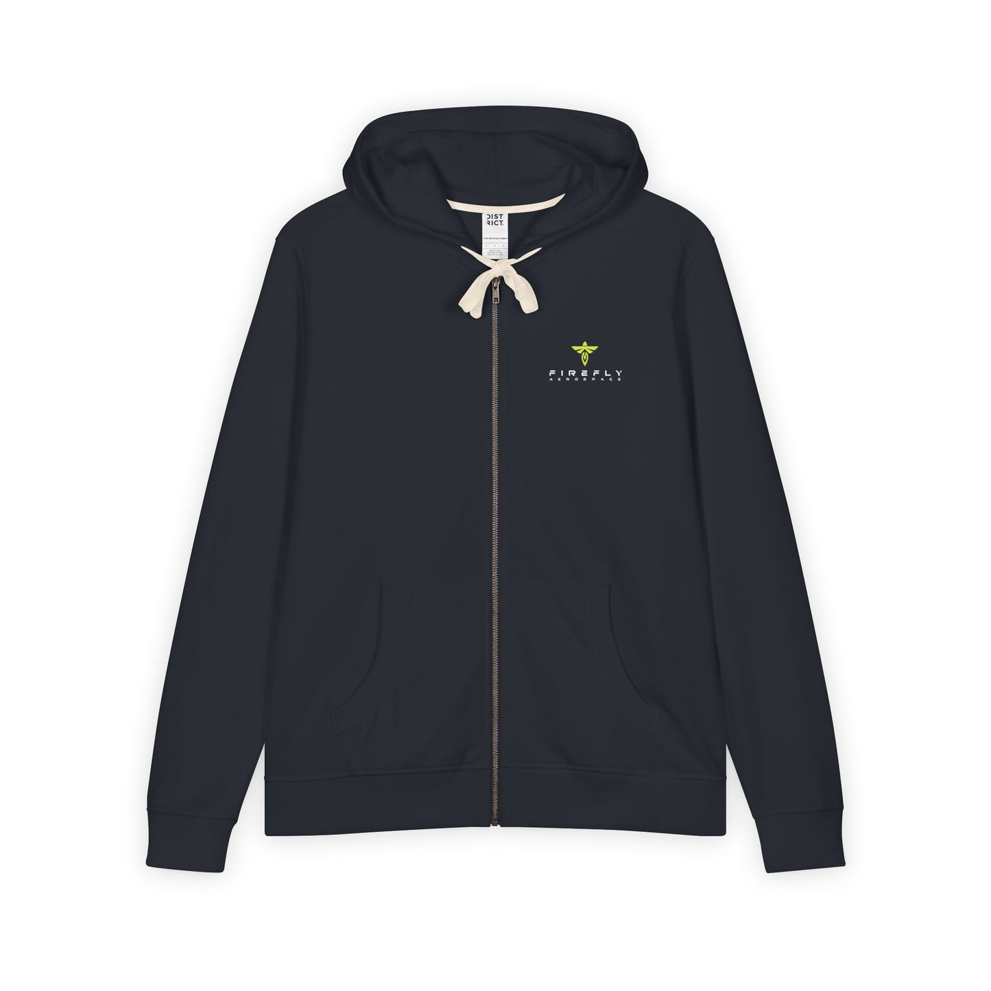Firefly Re-Fleece™ Full-Zip Hoodie – Recycled Unisex Zip Sweatshirt