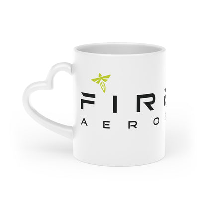 Firefly Heart-Shaped Mug (POD)
