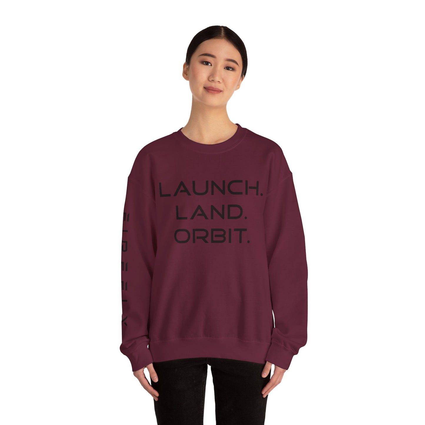 Firefly Unisex Launch Land Orbit Crewneck Sweatshirt (POD)