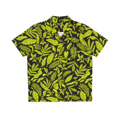 Firefly Tropics Hawaiian Shirt - Green
