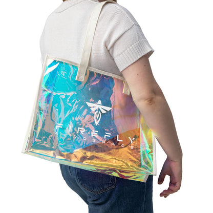 Firefly Beach Holographic Tote Bag (POD)
