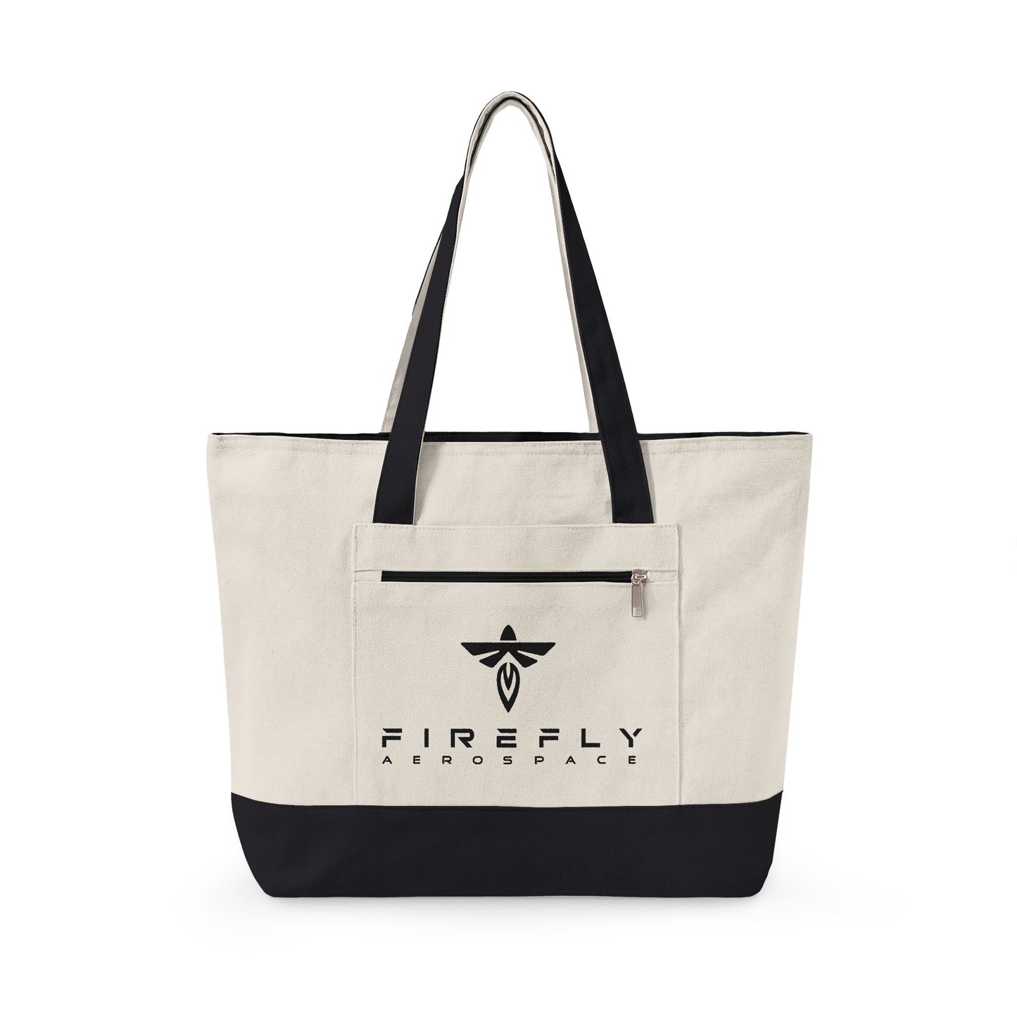 Firefly Zippered Canvas Tote