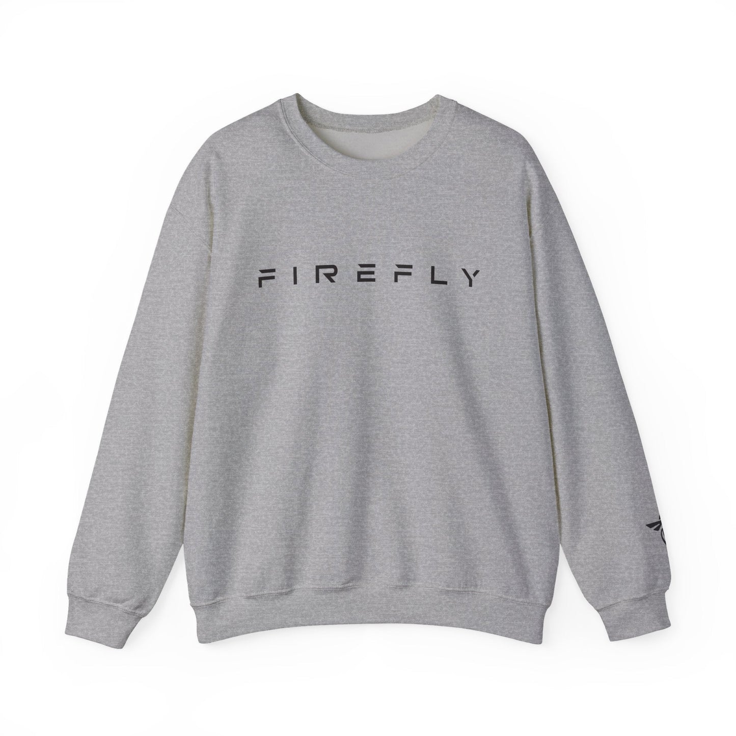 Gray sweatshirt on a white background