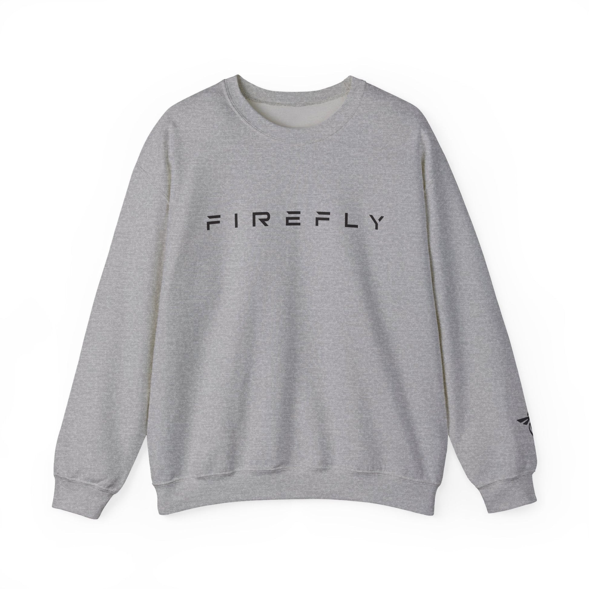 Gray sweatshirt on a white background