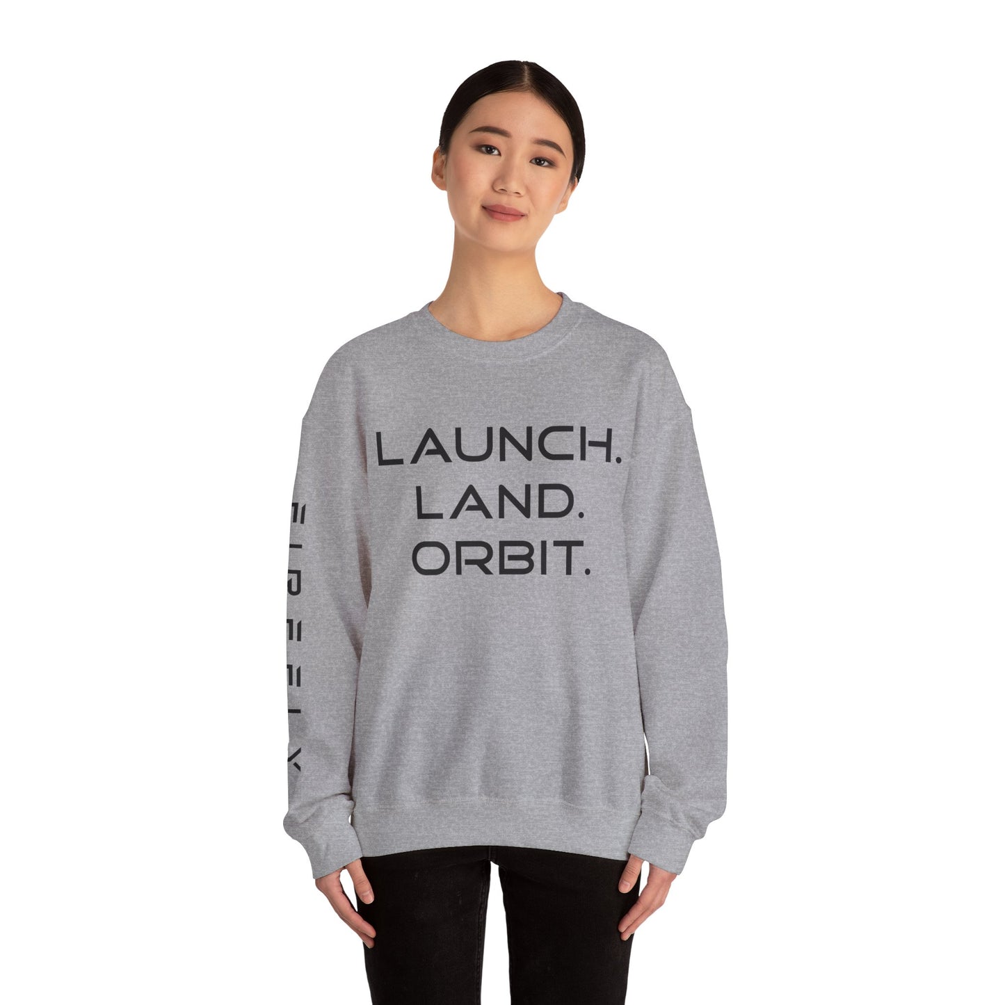 Firefly Unisex Launch Land Orbit Crewneck Sweatshirt (POD)