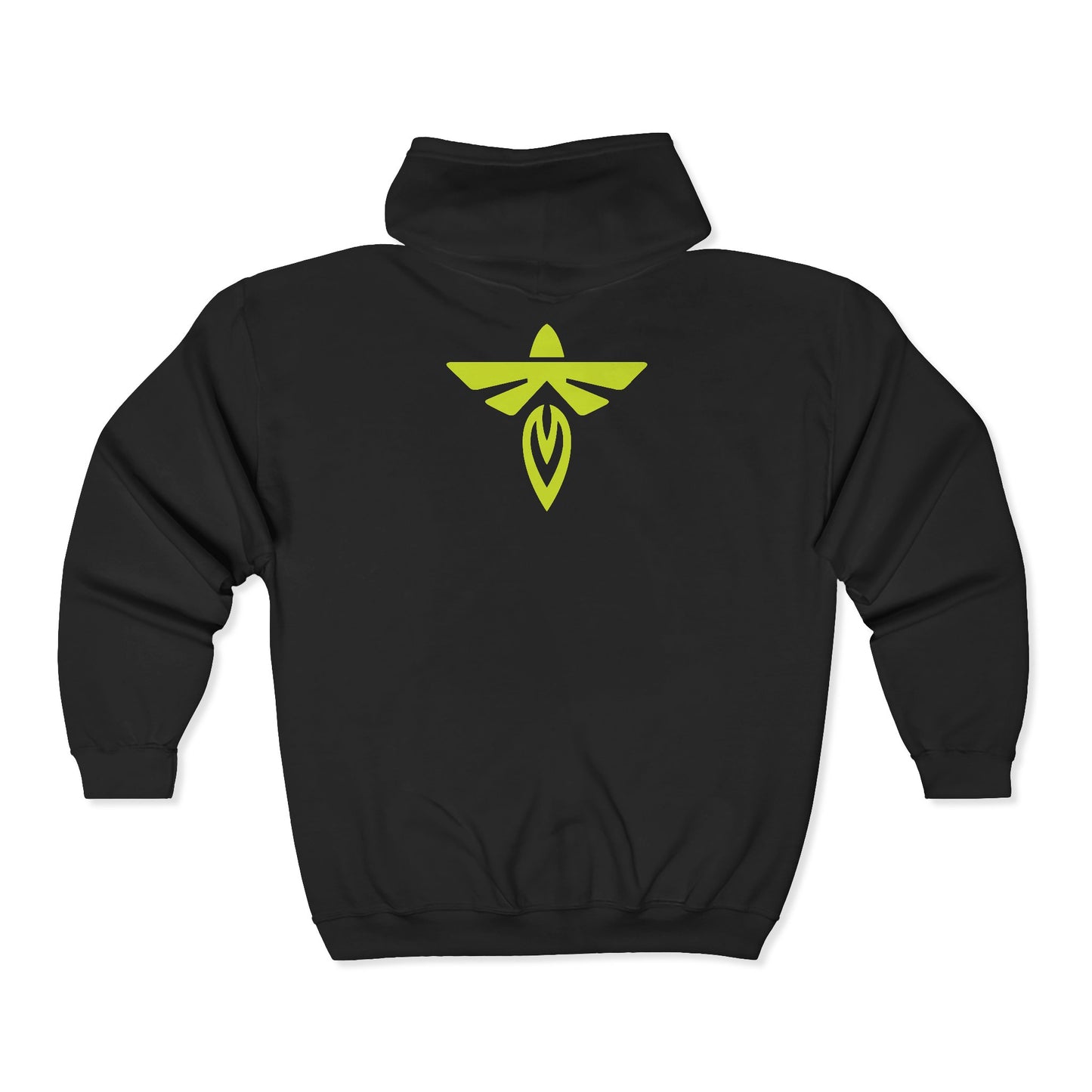 Firefly Aerospace Lightweight Full-Zip Hooded Sweatshirt – Unisex Fleece Zip Hoodie