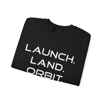 Firefly Unisex Launch Land Orbit Crewneck Sweatshirt (POD)