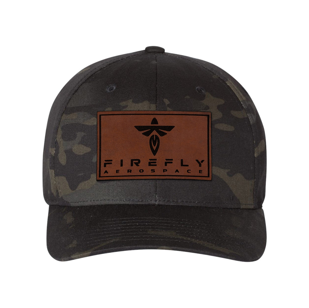 Firefly Leather Patch Flexfit Cap