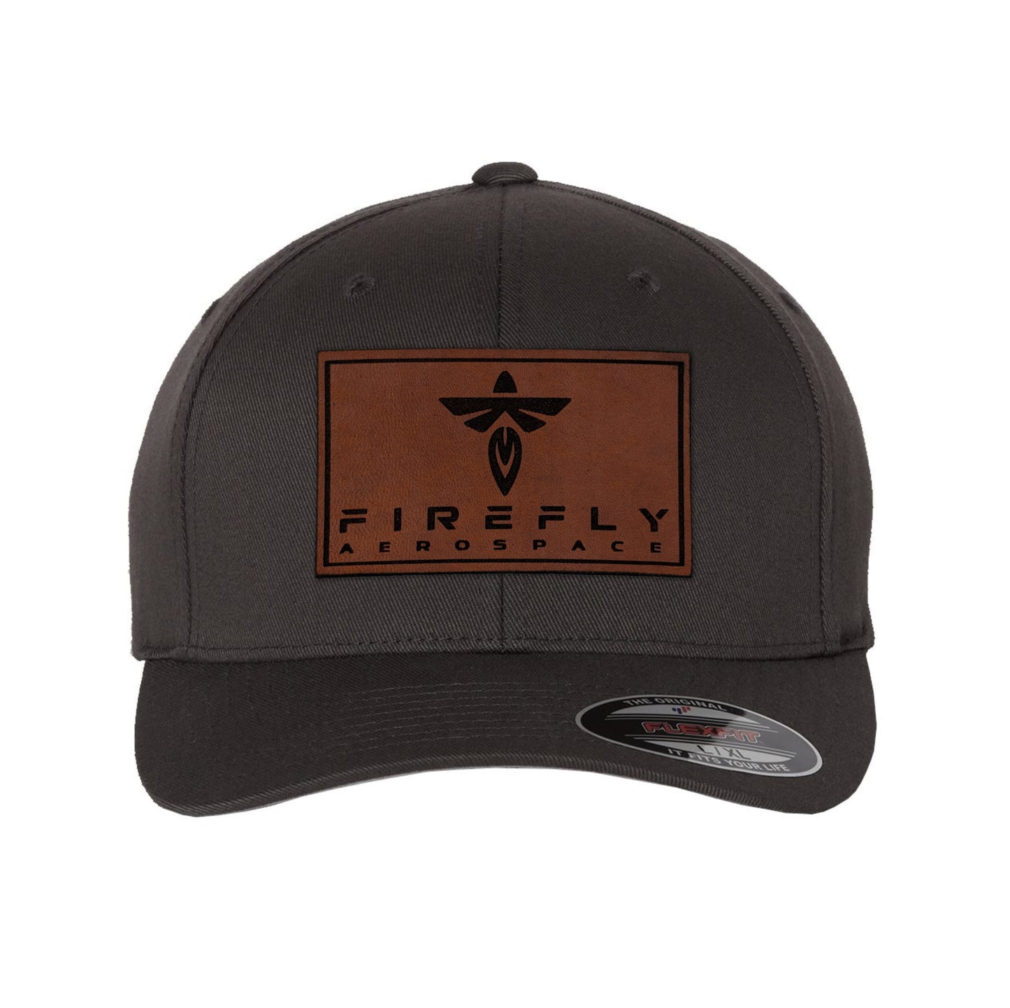 Firefly Leather Patch Flexfit Cap