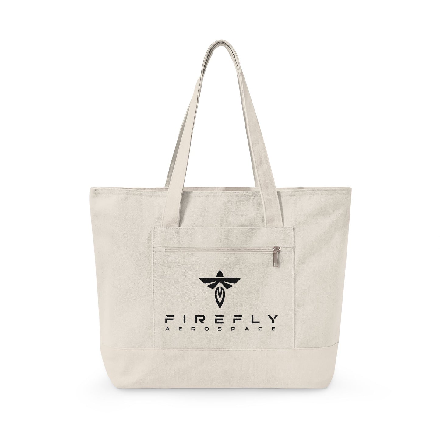 Firefly Zippered Canvas Tote