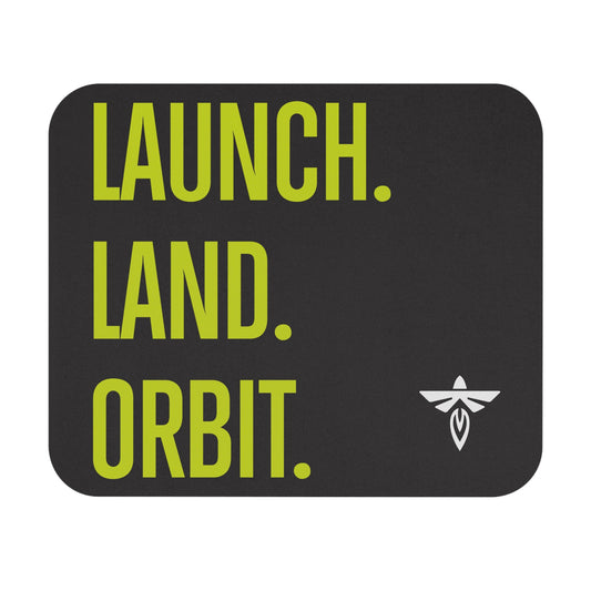 Firefly Launch Land Orbit Mouse Pad