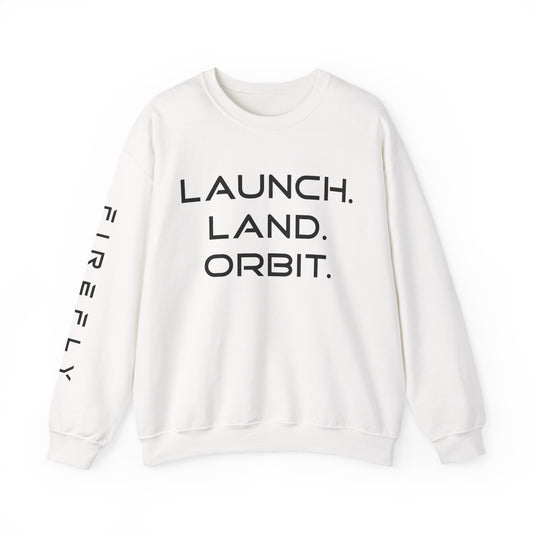 Firefly Unisex Launch Land Orbit Crewneck Sweatshirt (POD)