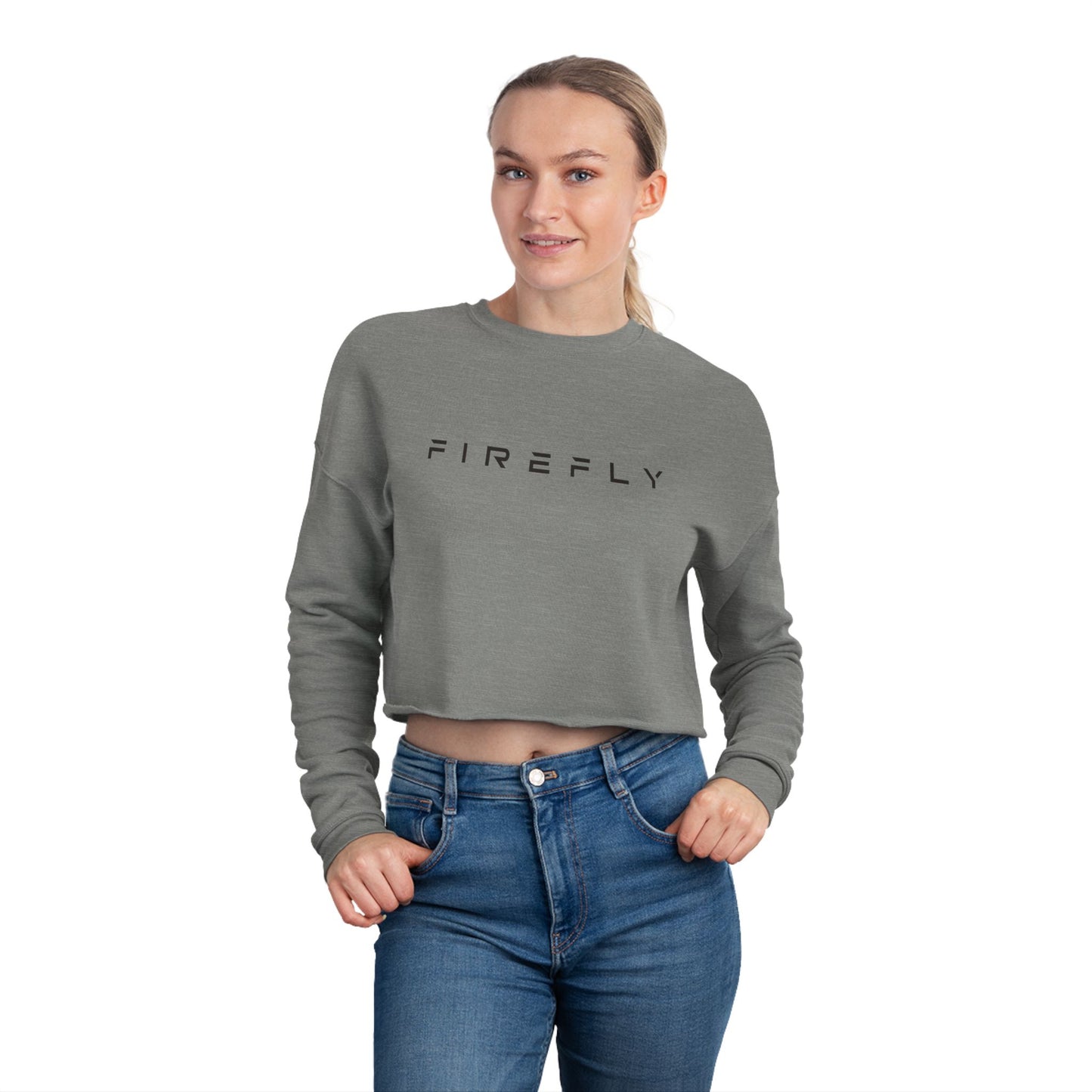Firefly Women’s Cropped Fleece Sweatshirt