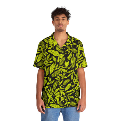 Firefly Tropics Hawaiian Shirt - Green