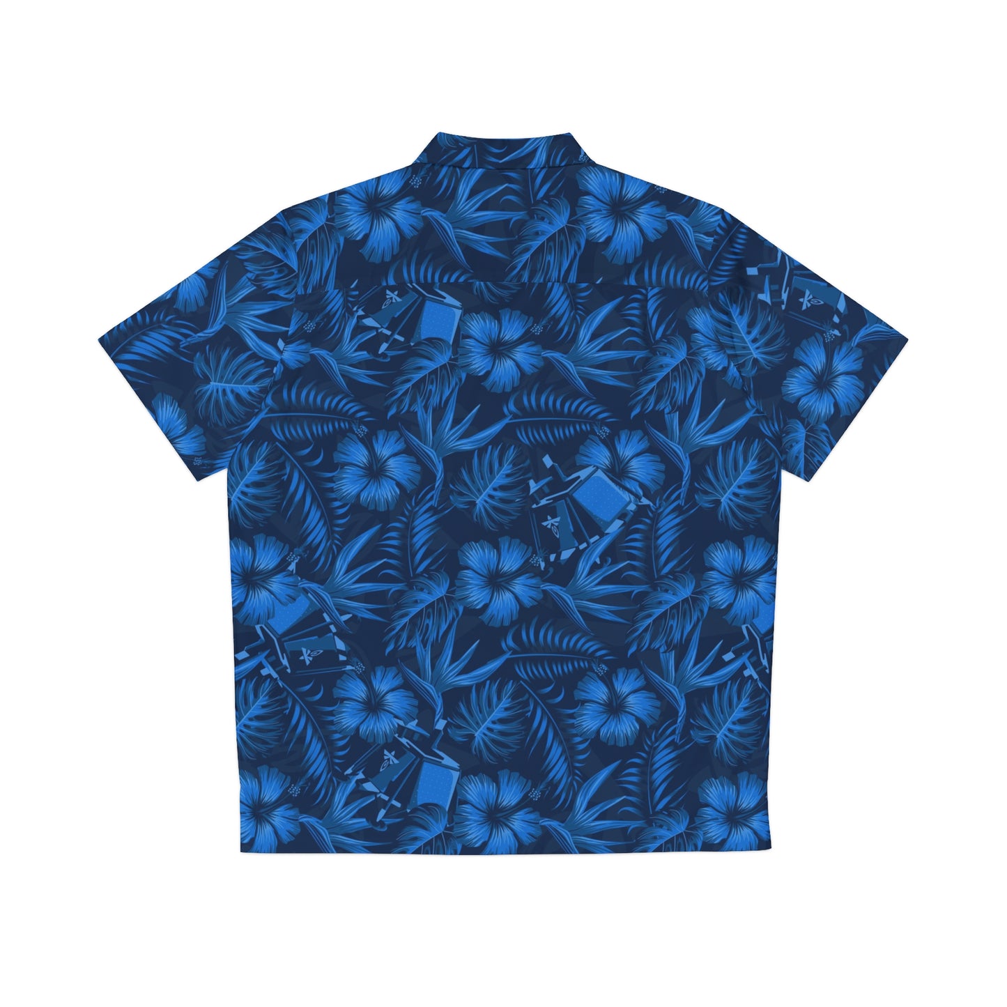 Firefly Blue Ghost Hawaiian Shirt