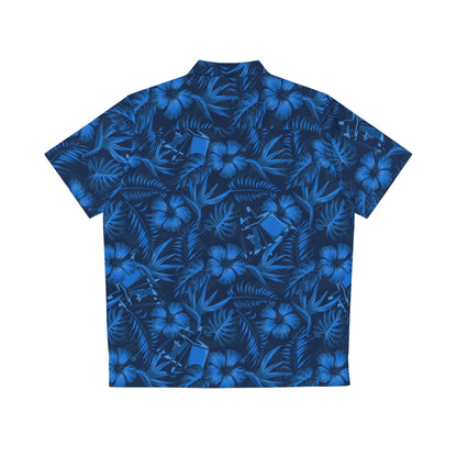Firefly Blue Ghost Hawaiian Shirt