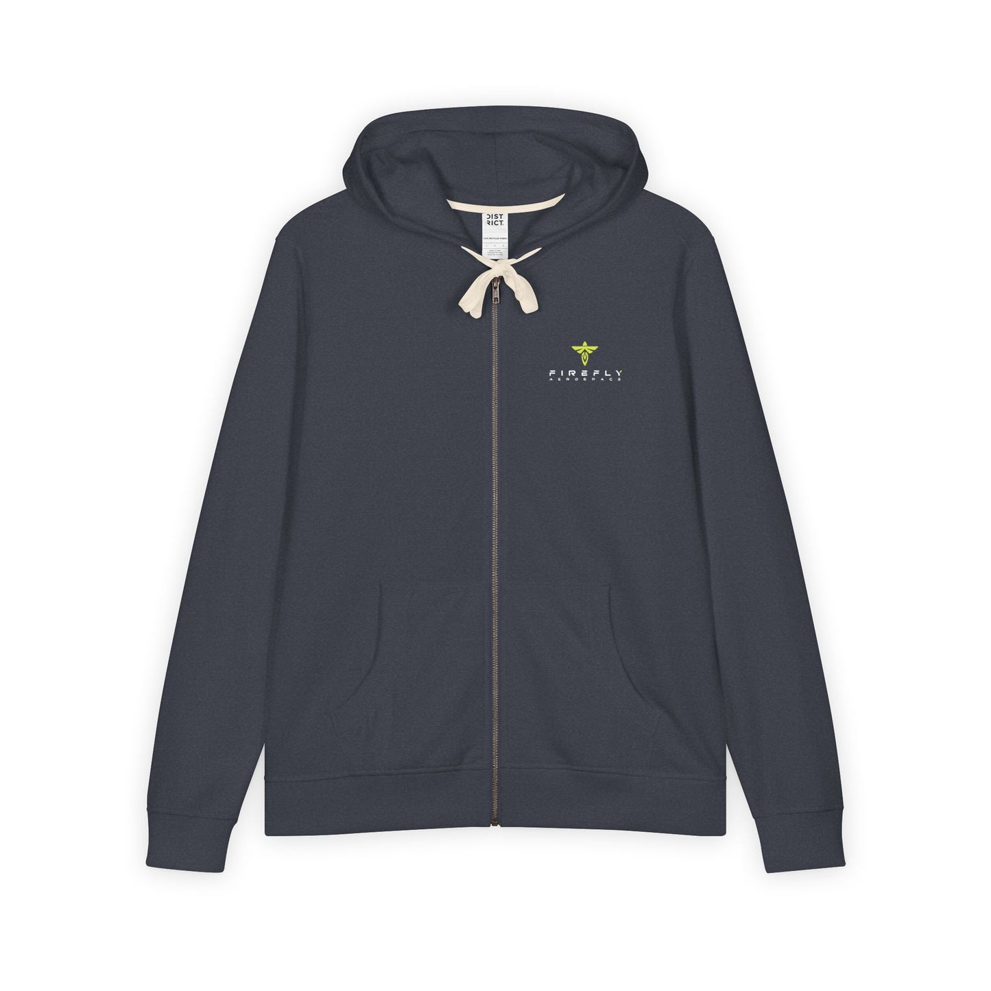 Firefly Re-Fleece™ Full-Zip Hoodie – Recycled Unisex Zip Sweatshirt