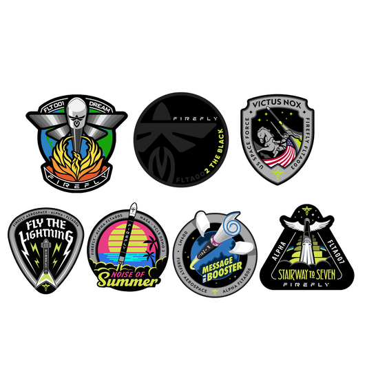 Alpha Mission Patch Collection