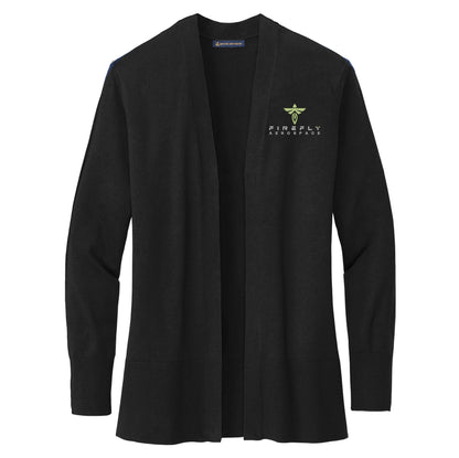 Firefly Women’s Cotton Stretch Long Cardigan Sweater