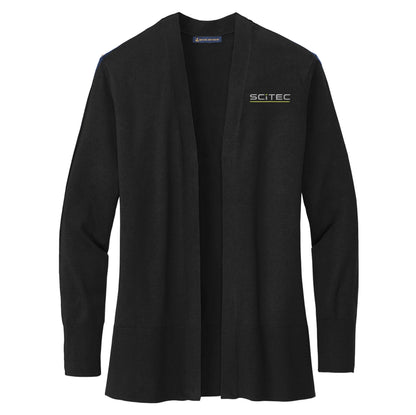 SciTec Women’s Brooks Brothers Cotton Stretch Long Cardigan Sweater